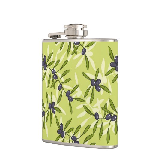 Flasques Motif olive (Gauche)