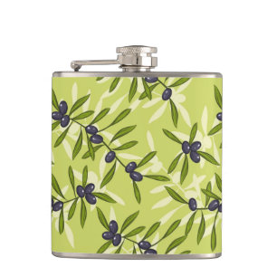 Flasques Motif olive