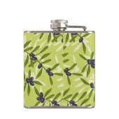 Flasques Motif olive (Dos)