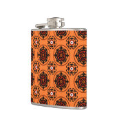 Flasques Motif orange de Suzani (Gauche)
