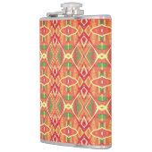 Flasques Motif orange et vert (Gauche)