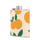 Flasques Motif Oranges De Fruits Citriques De Style Moderne (Gauche)