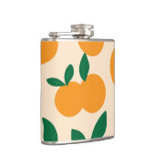 Flasques Motif Oranges De Fruits Citriques De Style Moderne (Droite)