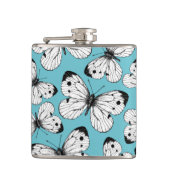 Flasques Motif papillon de choux (Devant)