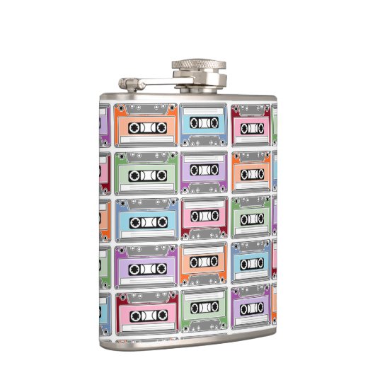 Flasques Motif Pastel Retro (Droite)