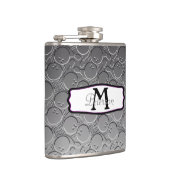 Flasques Motif Personalizable de regard de Chrom de boule (Droite)