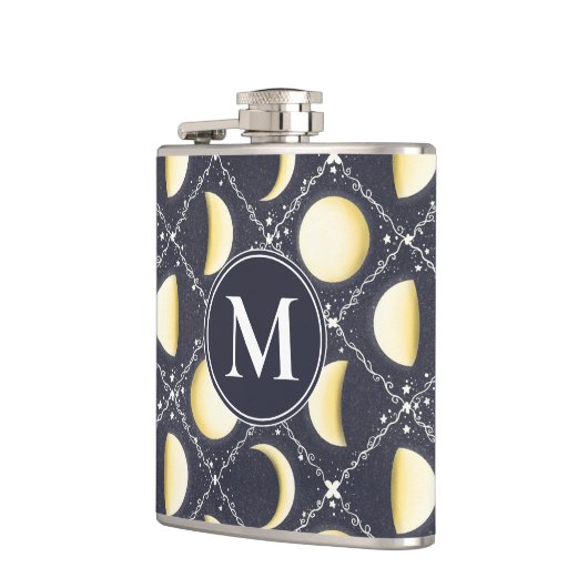 Flasques Motif Phases de lune céleste (Gauche)