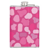 Flasques Motif Pierre Rose- (Dos)