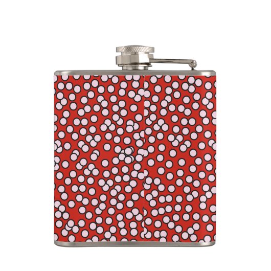 Flasques Motif pointillé de monogramme (Dos)