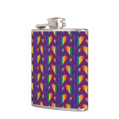 Flasques Motif Rainbow Hearts (Gauche)