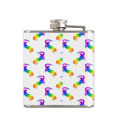 Flasques Motif Rainbow Salamander (Dos)