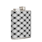 Flasques Motif rayé de plaid (Droite)