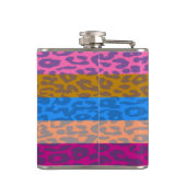 Flasques Motif rétro de la peau léopard 8 (Dos)