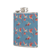 Flasques Motif Rétro Hummingbird (Gauche)