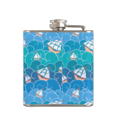 Flasques Motif rocheux de mer (Dos)