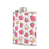 Flasques motif romantique de nourriture (Gauche)