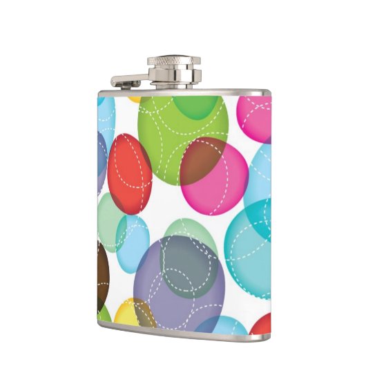 Flasques Motif rond 2 d'enfants de bulles (Gauche)