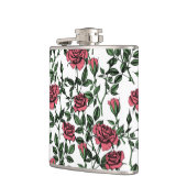 Flasques motif rose (Gauche)