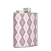 Flasques motif rose quartz rose diamant (Droite)