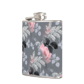 Flasques Motif Rose rose clair (Gauche)