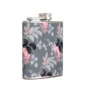 Flasques Motif Rose rose clair (Droite)