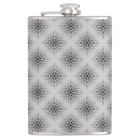 Flasques motif sans couture sur fiole (Devant)