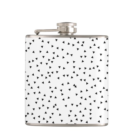 Flasques Motif scandinave de triangle de style (Devant)