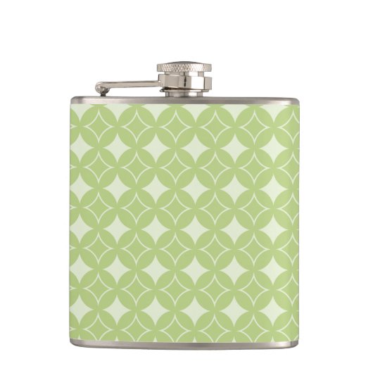 Flasques Motif shippo vert olive (Devant)