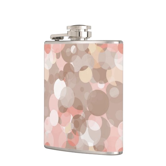 Flasques Motif simple - cercles (Gauche)