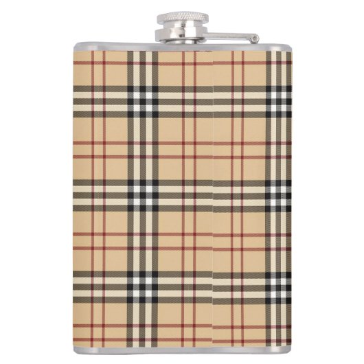 Flasques Motif Tartan Écossais (Dos)