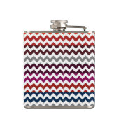 Flasques Motif tendance Chevron Zigzag (Dos)
