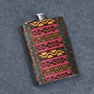 Flasques Motif traditionnel tribal