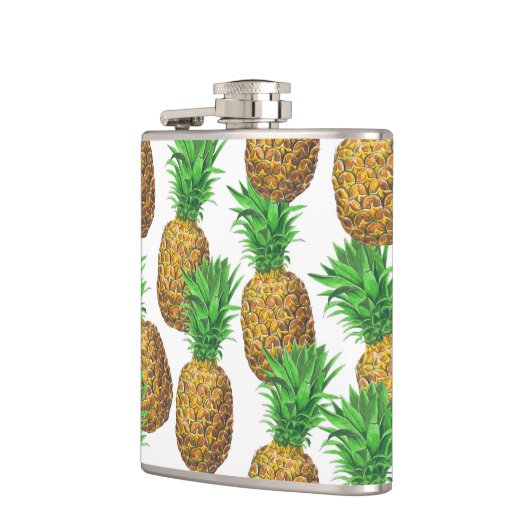 Flasques Motif transparent avec ananas (Gauche)