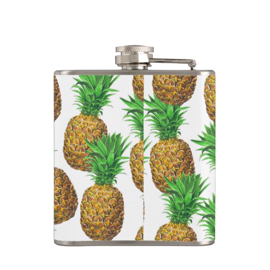 Flasques Motif transparent avec ananas (Dos)