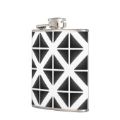 Flasques Motif triangle Black Trendy (Gauche)