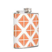 Flasques Motif triangle Orange tendance (Droite)