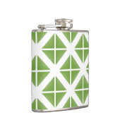 Flasques Motif triangle vert tendance (Droite)