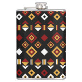 Flasques Motif triangulaire géométrique (Devant)