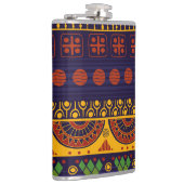 Flasques Motif tribal, polyvalent pour diverses utilisation (Droite)