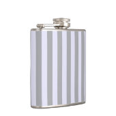 Flasques Motif trié en gris et lavande (Droite)