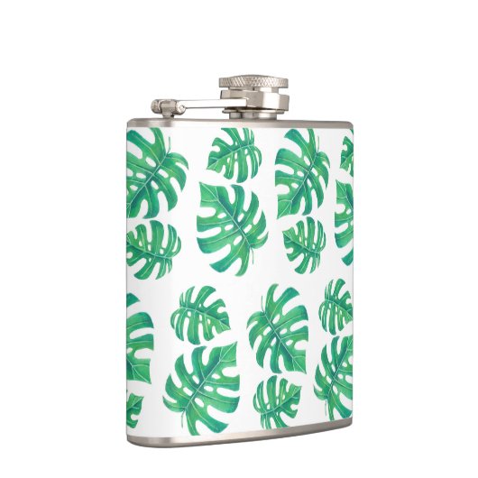 Flasques Motif tropical avec feuilles monstères (Droite)