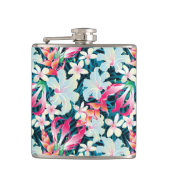 Flasques Motif tropical coloré (Devant)