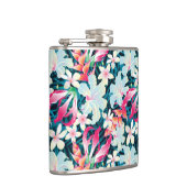 Flasques Motif tropical coloré (Droite)