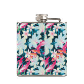 Flasques Motif tropical coloré (Dos)