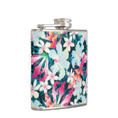 Flasques Motif tropical coloré (Droite)