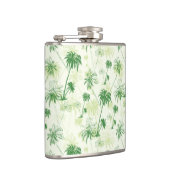 Flasques Motif vert de palmier (Droite)