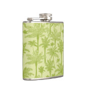 Flasques Motif vert de palmiers (Droite)