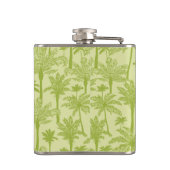 Flasques Motif vert de palmiers (Dos)