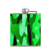 Flasques Motif vert tendance (Dos)