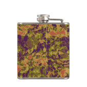 Flasques Motif vibrant de camouflage de fleur (Dos)